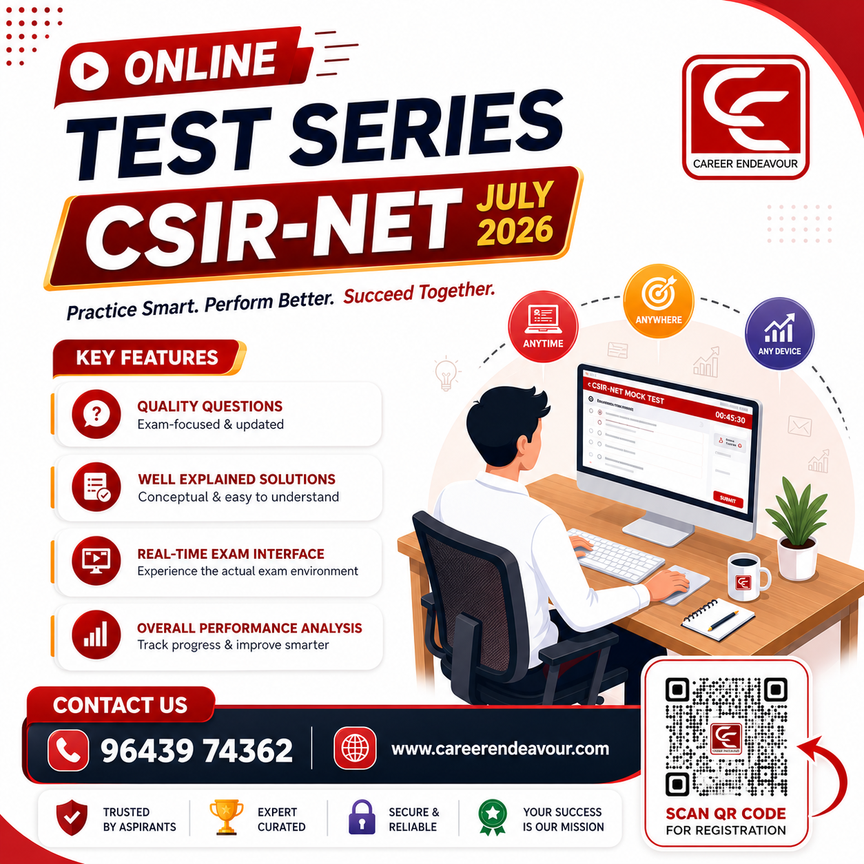 csir net test series
