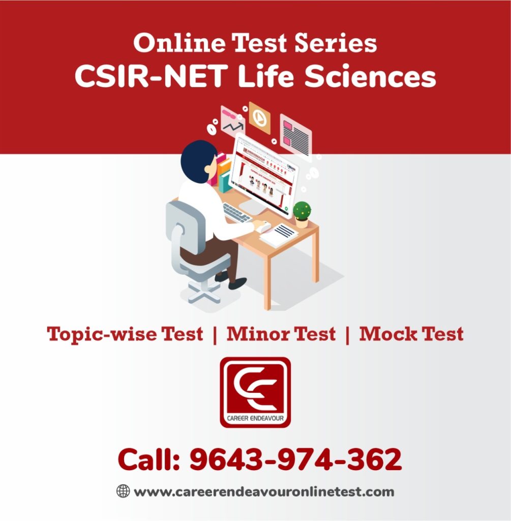 Net life science online test series career endeavour