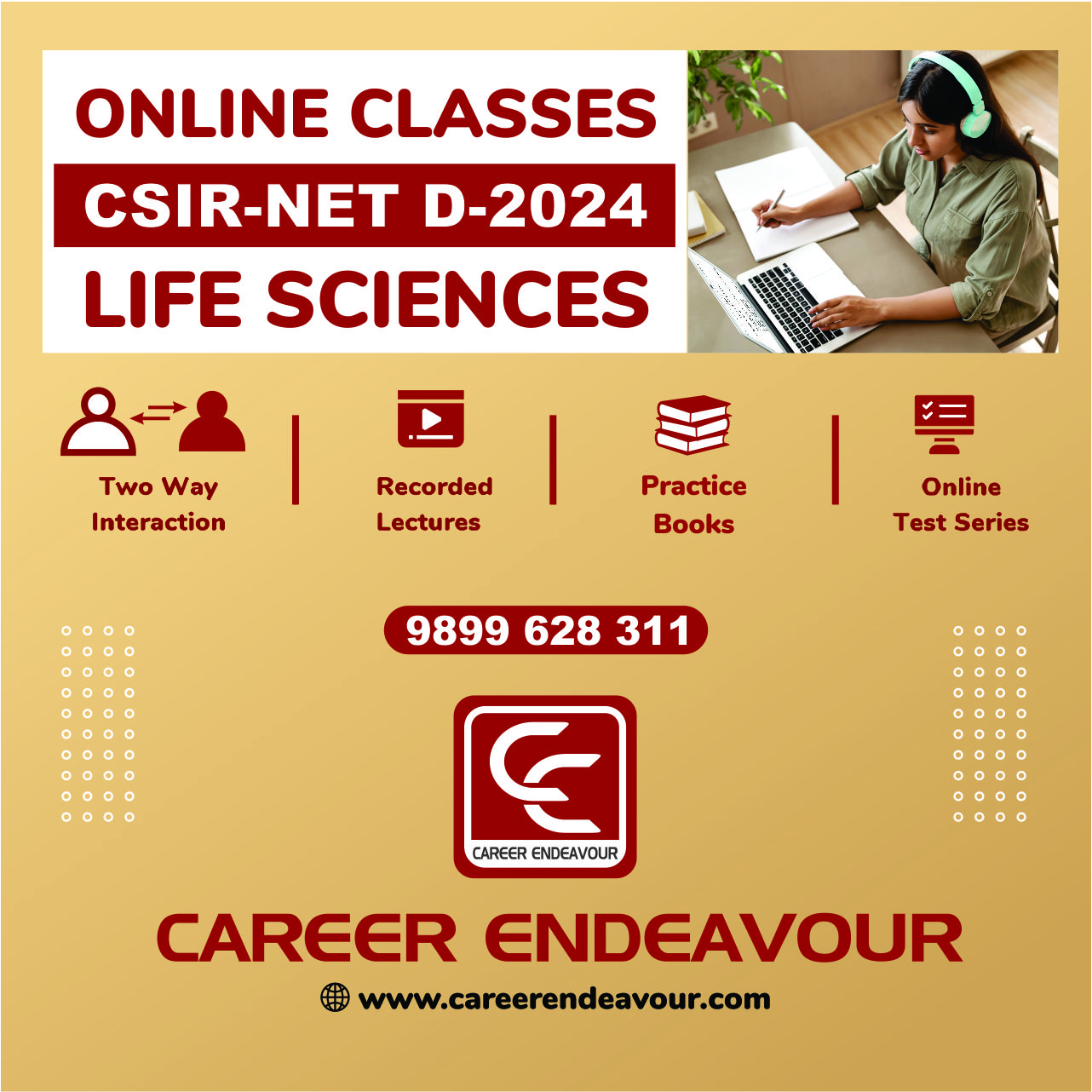 csir net life science online coaching