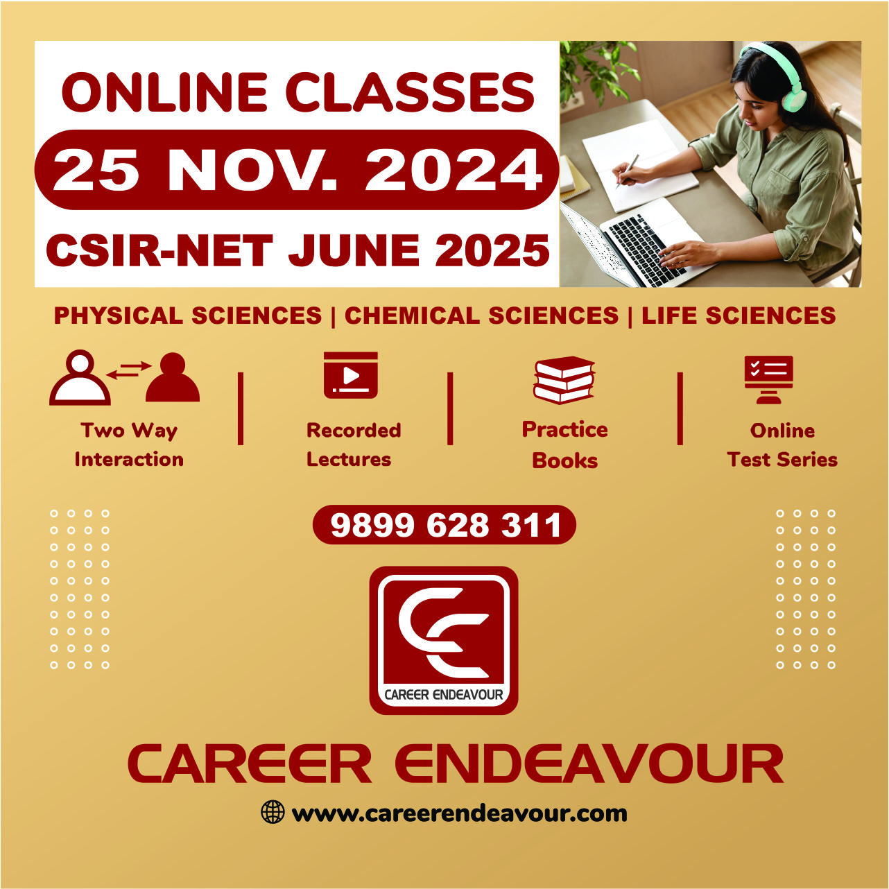 csir net online coaching