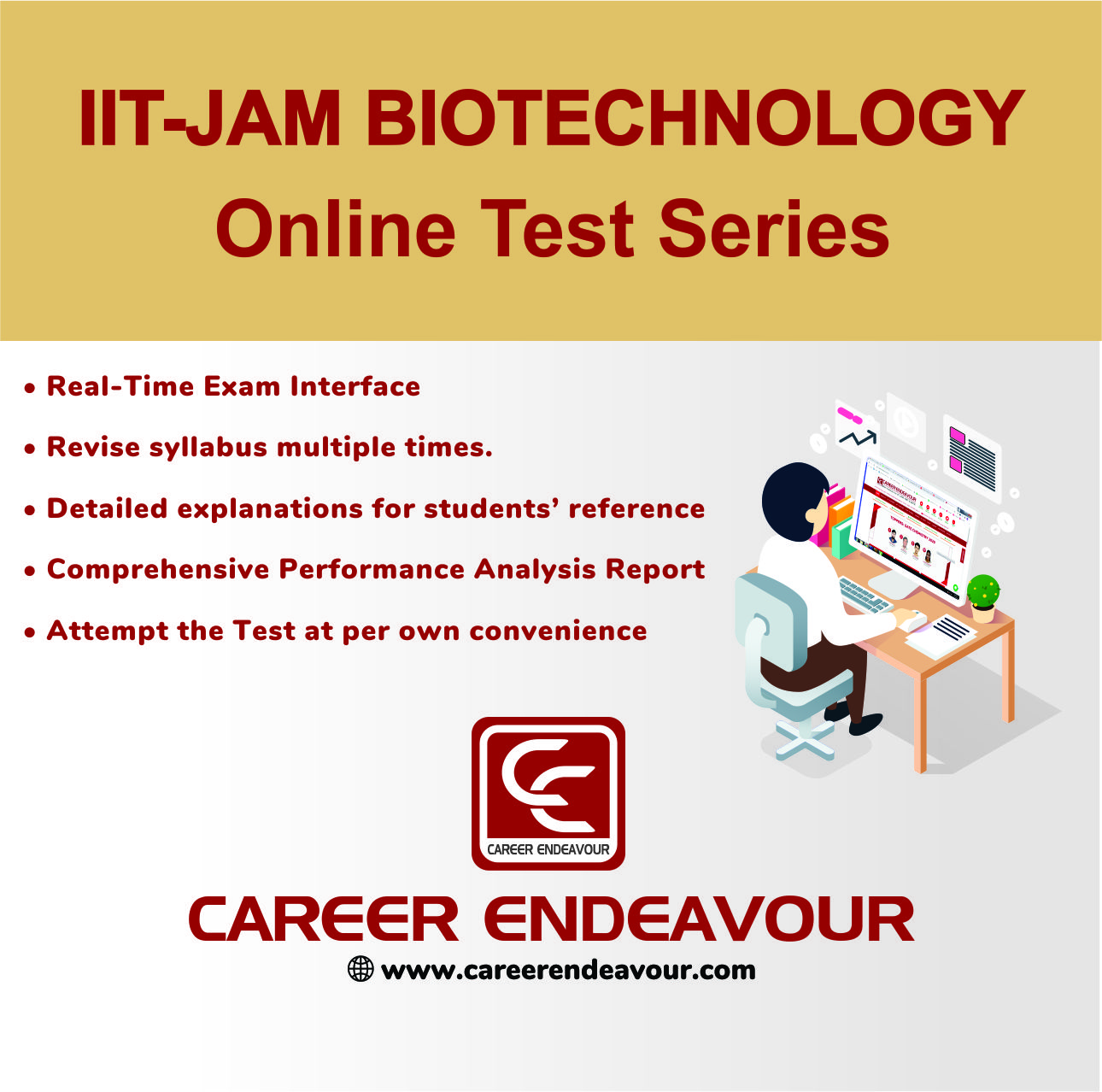 iit jam biotechnology test series