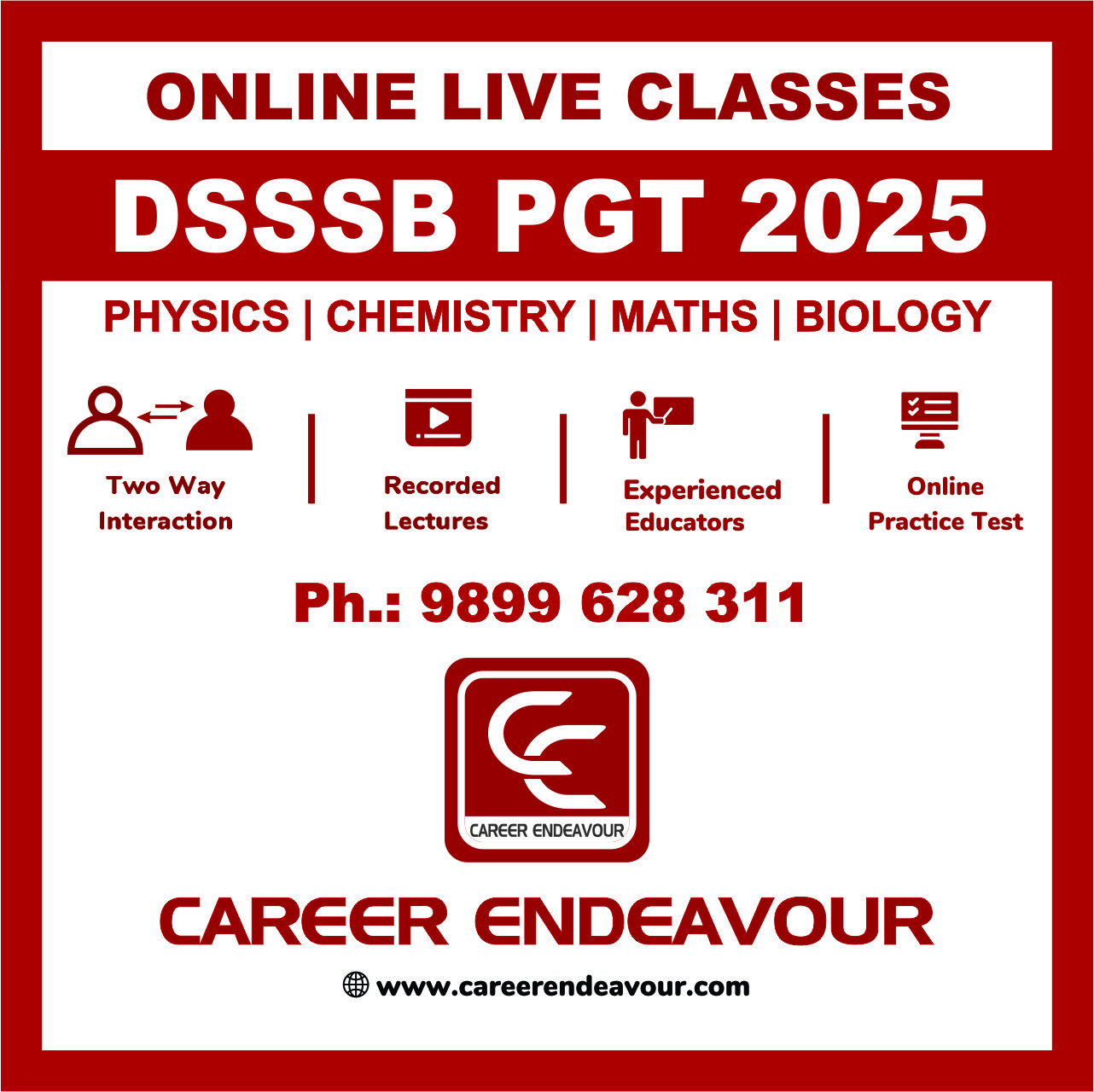 DSSSB PGT Online Coaching